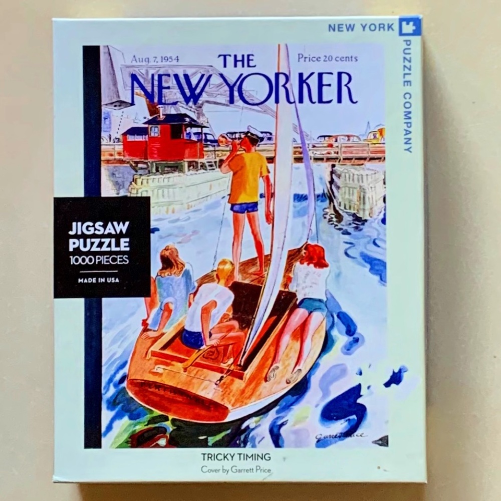 1000 Piece Jigsaw Puzzle New Yorker Magazine 1954